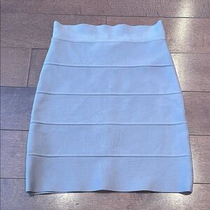 BCBGMaxAzria Light Blue Pencil Skirt